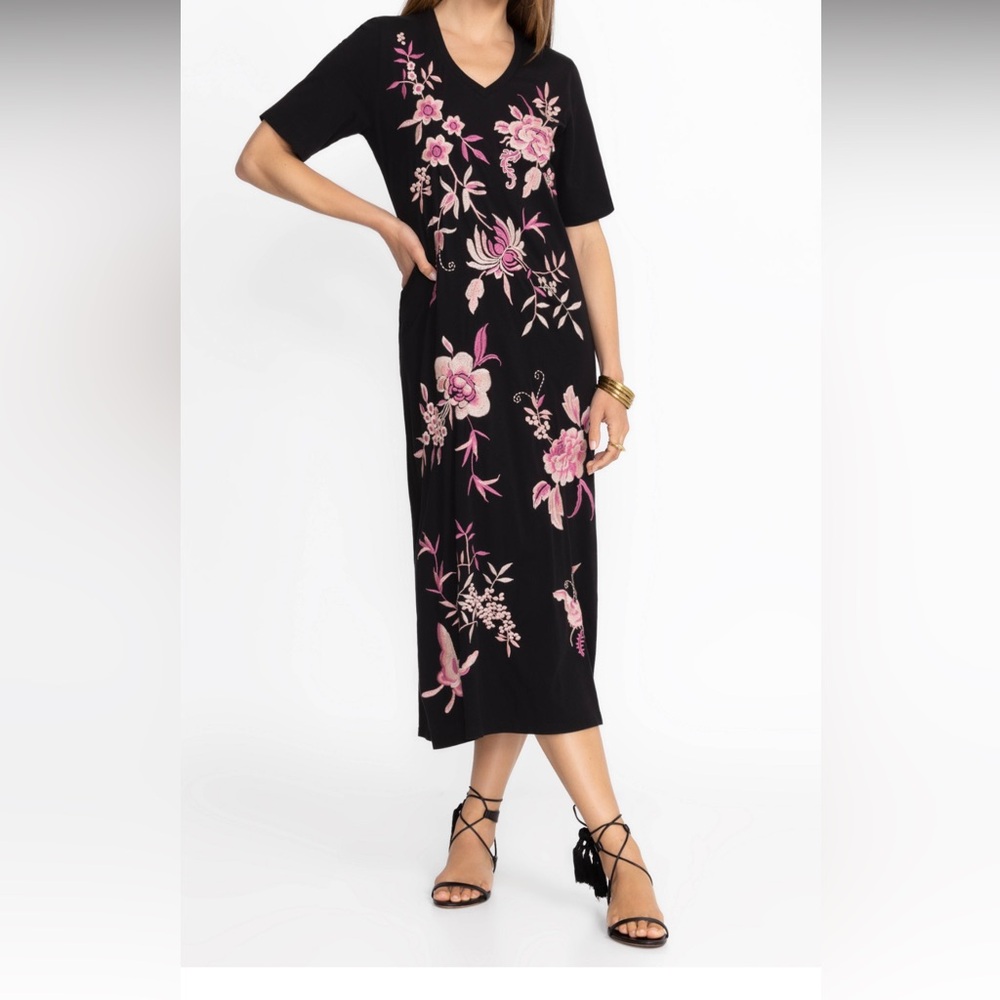 TRAPUNTO V-NECK KNIT DRESS - ROSALY  size S